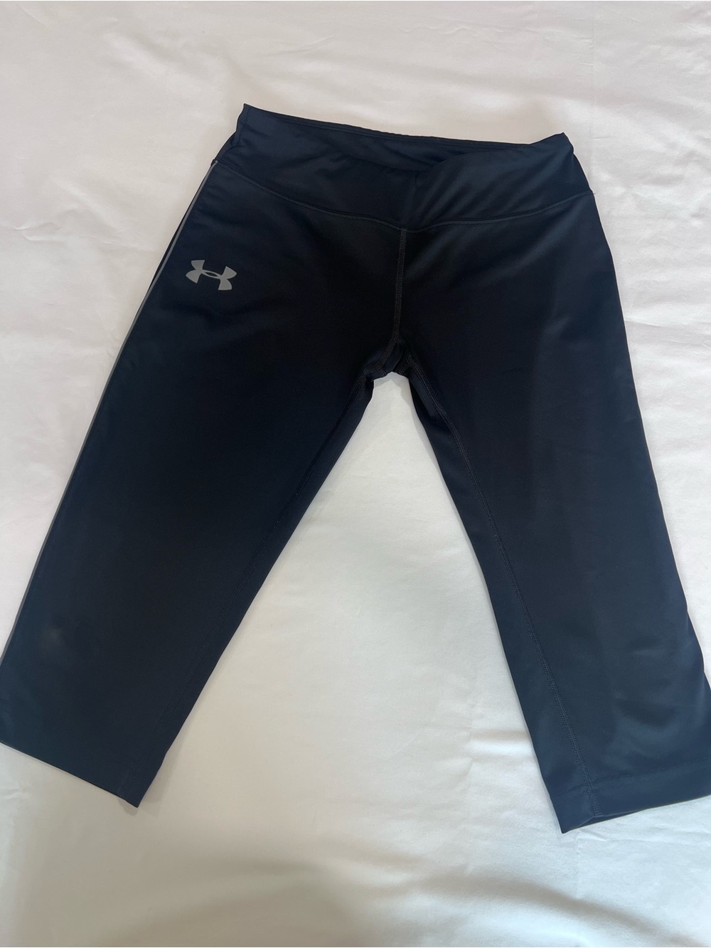 Under Armour Black Capri Leggings for I Kids